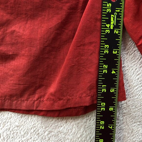 Mens Cargo Shorts Size 34 Measuered Elatic Waist Outdoors Hiking Adjustable Red - Picture 4 of 13